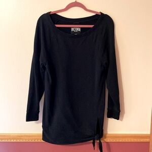 Victoria Sport Black Yoga Tunic/Cover-up Size Small